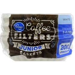 Kroger White Coffee Filters - 200 ct