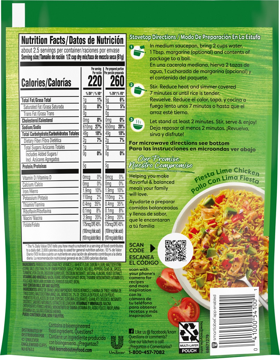 slide 2 of 3, Knorr Rice Sides Yellow Rice, 5.2 oz, 5.2 oz