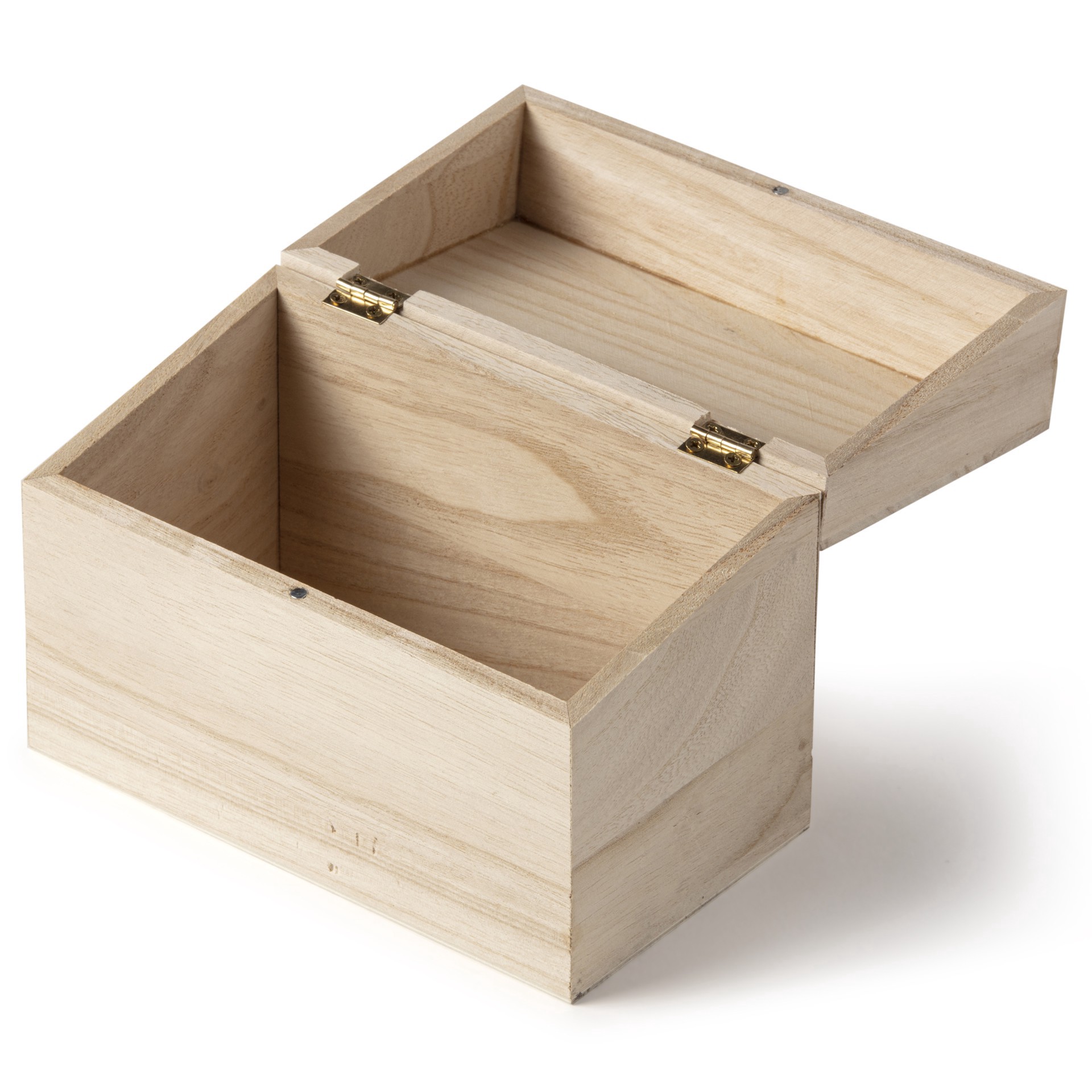 slide 2 of 3, Wooden Recipe Box By Make Market, 6 in x 4 in