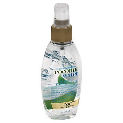 slide 1 of 3, OGX Coconut Water Weightless Hydration Oil, 4 fl oz