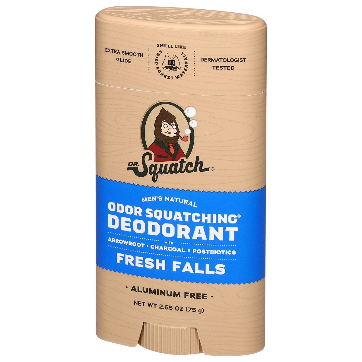 slide 4 of 12, Dr. Squatch Odor Squatching Aluminum Free Men's Natural Fresh Falls Deodorant 2.65 oz, 2.65 oz