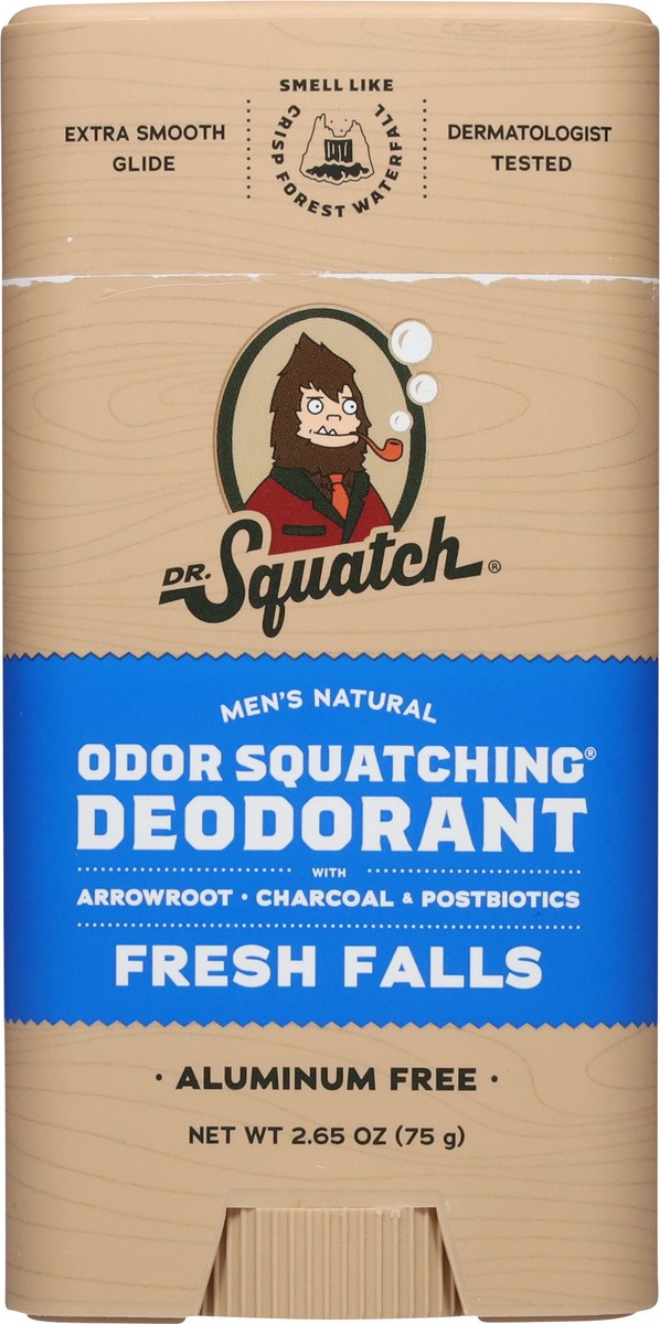 slide 10 of 12, Dr. Squatch Odor Squatching Aluminum Free Men's Natural Fresh Falls Deodorant 2.65 oz, 2.65 oz