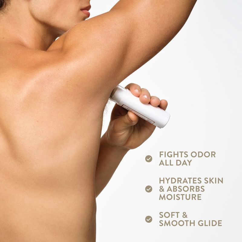 slide 6 of 10, Native Sensitive Solid Deodorant for Men & Women - Sandalwood & Shea - Aluminum & Baking Soda Free - 2.65oz, 2.65 oz