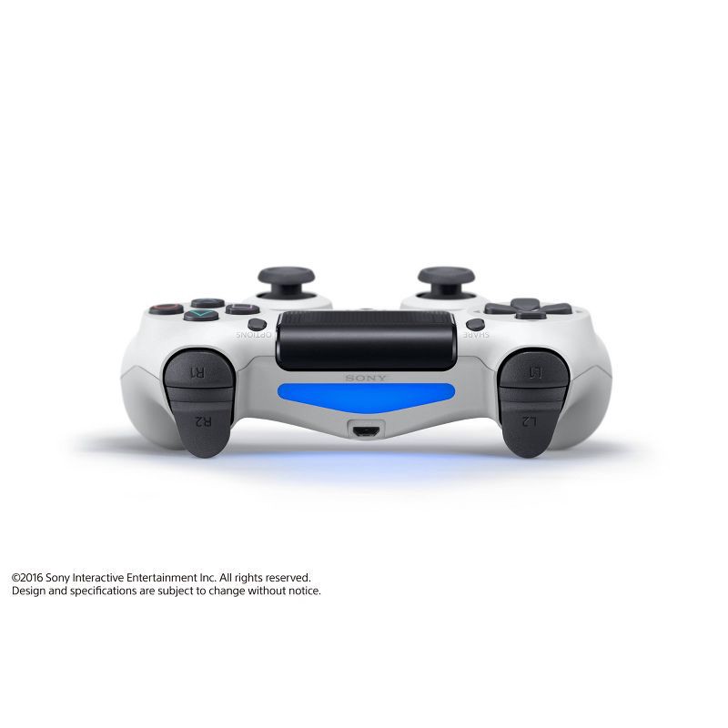 slide 4 of 4, Sony DualShock 4 Wireless Controller for PlayStation 4 - Glacier White, 1 ct
