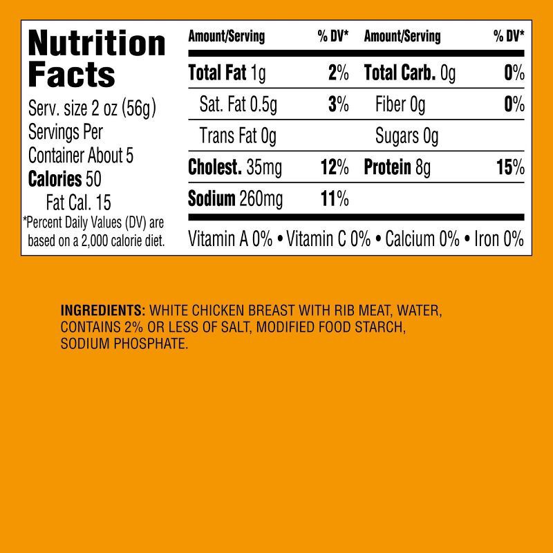 slide 4 of 4, Premium White Chunk Chicken in Water - 10oz - Good & Gather™, 10 oz