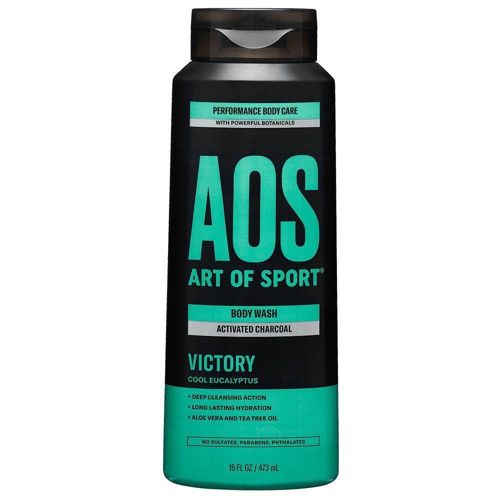 slide 1 of 5, Art of Sport Victory Activated Charcoal Body Wash - 16 fl oz, 16 fl oz