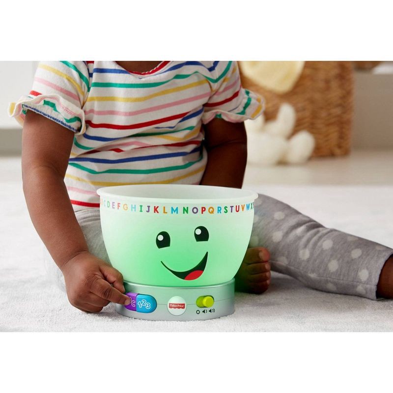 slide 2 of 6, Laugh & Learn Fisher-Price Laugh 'N Learn Magic Color Mixing Bowl, 1 ct