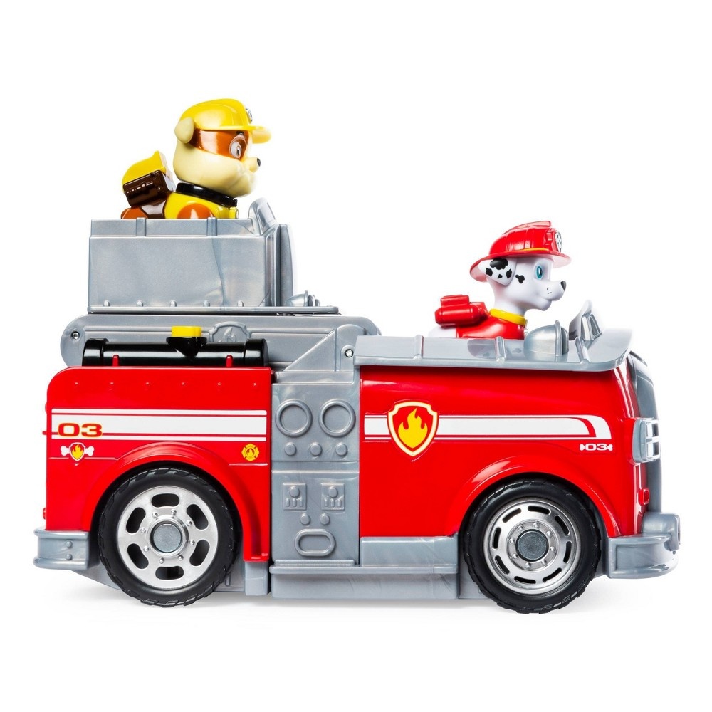 slide 3 of 7, PAW Patrol Marshall Transforming Fire Truck, 1 ct