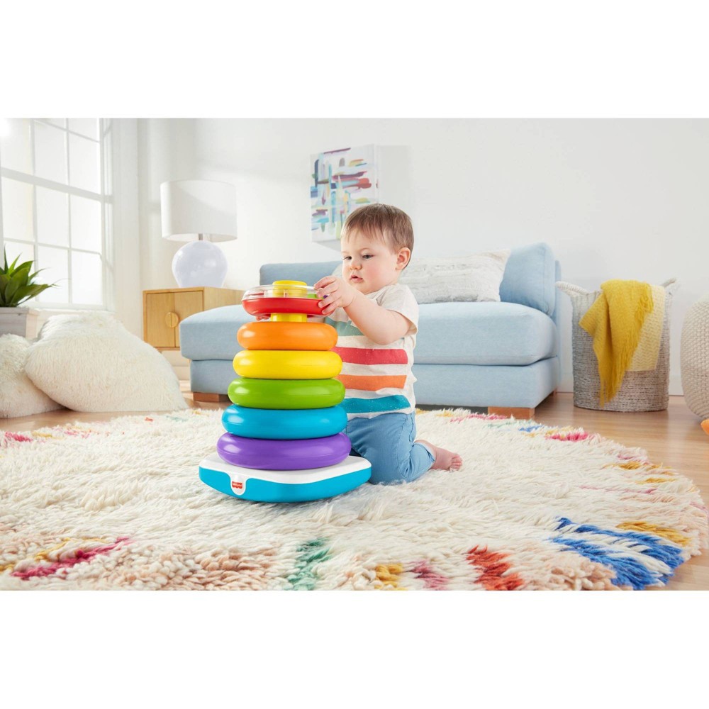 slide 2 of 6, Fisher-Price Giant Rock-A-Stack, 1 ct