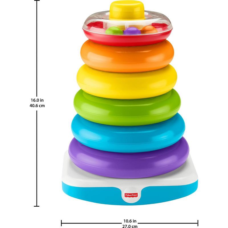 slide 5 of 6, Fisher-Price Giant Rock-A-Stack, 1 ct