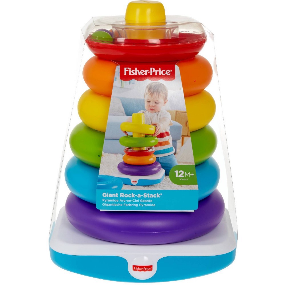 slide 6 of 6, Fisher-Price Giant Rock-A-Stack, 1 ct