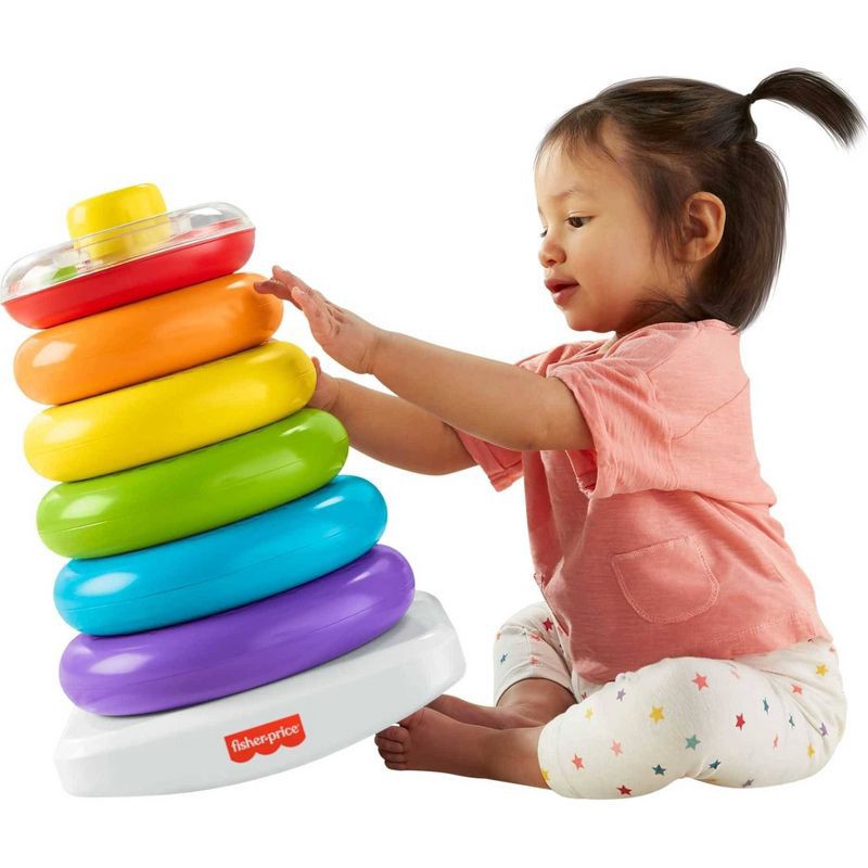 slide 7 of 9, Fisher-Price Giant Rock-A-Stack, 1 ct