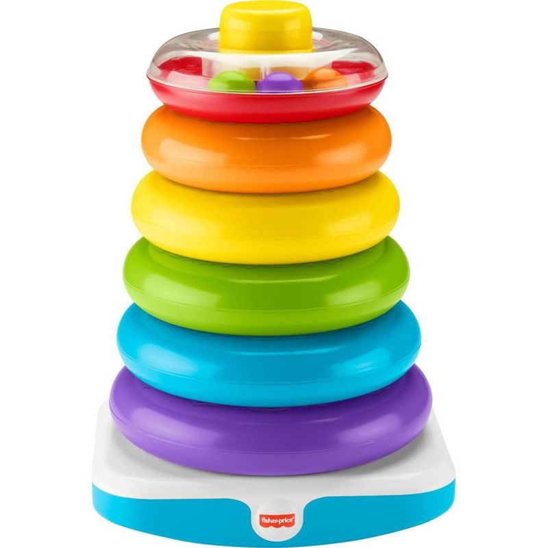 slide 1 of 6, Fisher-Price Giant Rock-A-Stack, 1 ct