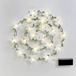 Spring Floral Fairy String LED Lights White - Spritz