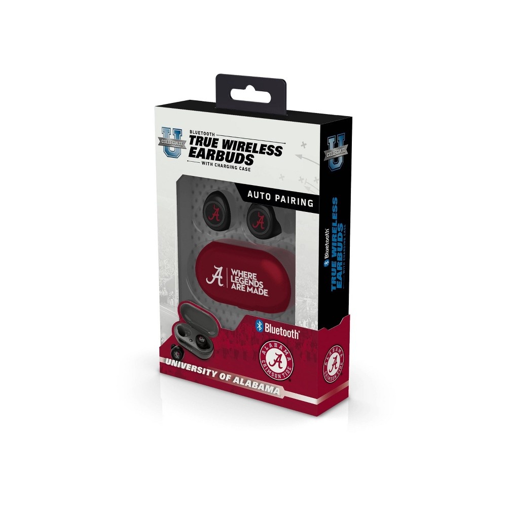 slide 2 of 3, NCAA Alabama Crimson Tide True Wireless Earbuds, 1 ct