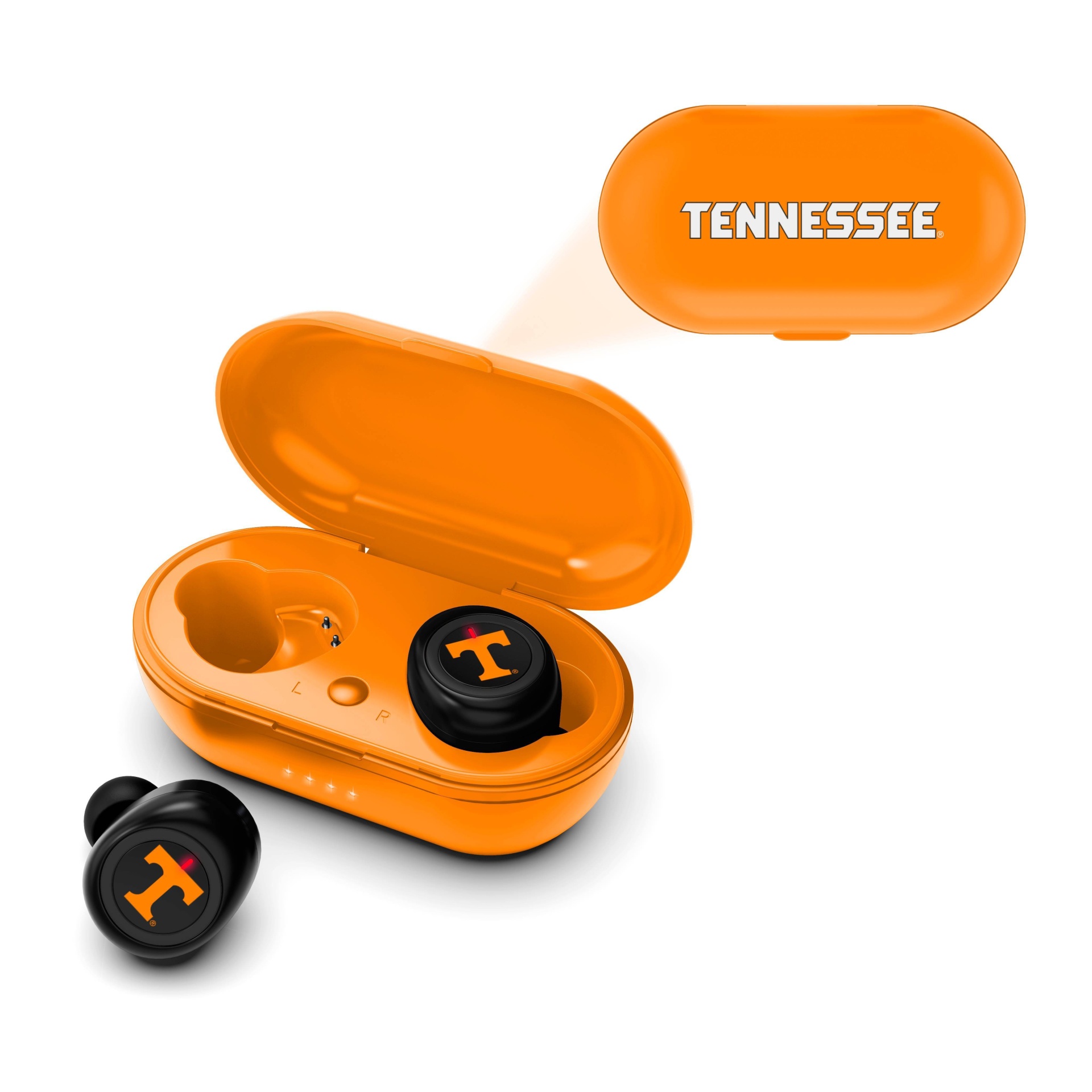 slide 1 of 3, NCAA Tennessee Volunteers Bluetooth True Wireless Earbuds, 1 ct