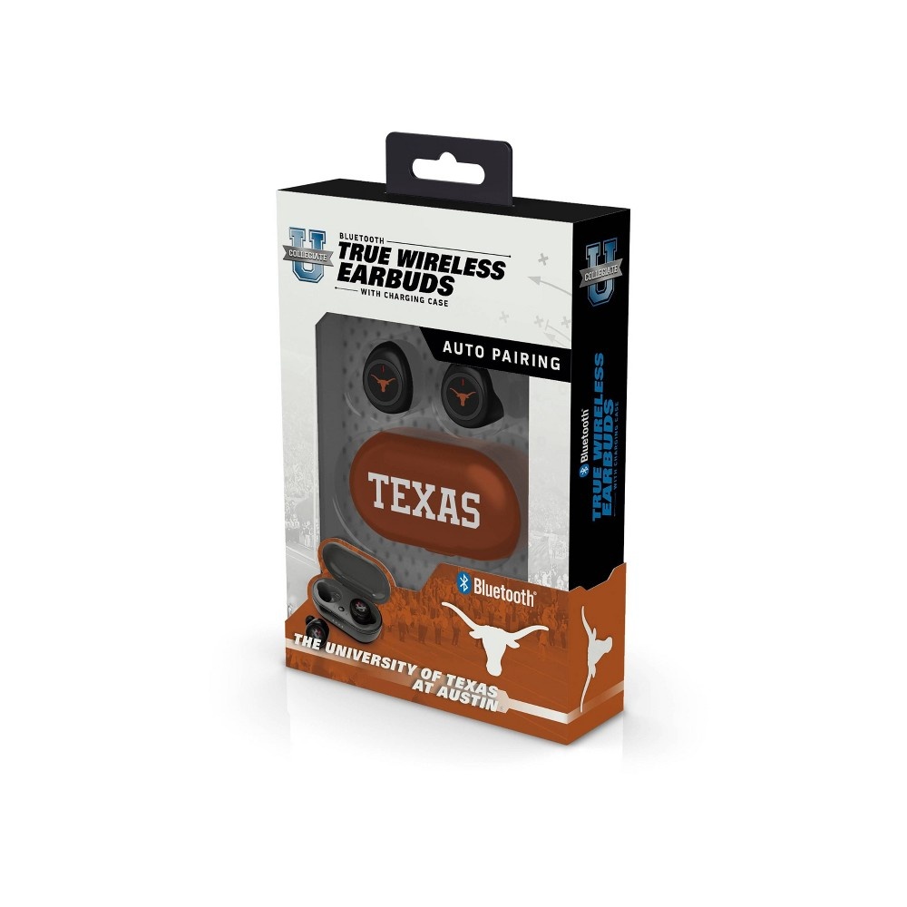 slide 2 of 3, NCAA Texas Longhorns Bluetooth True Wireless Earbuds, 1 ct