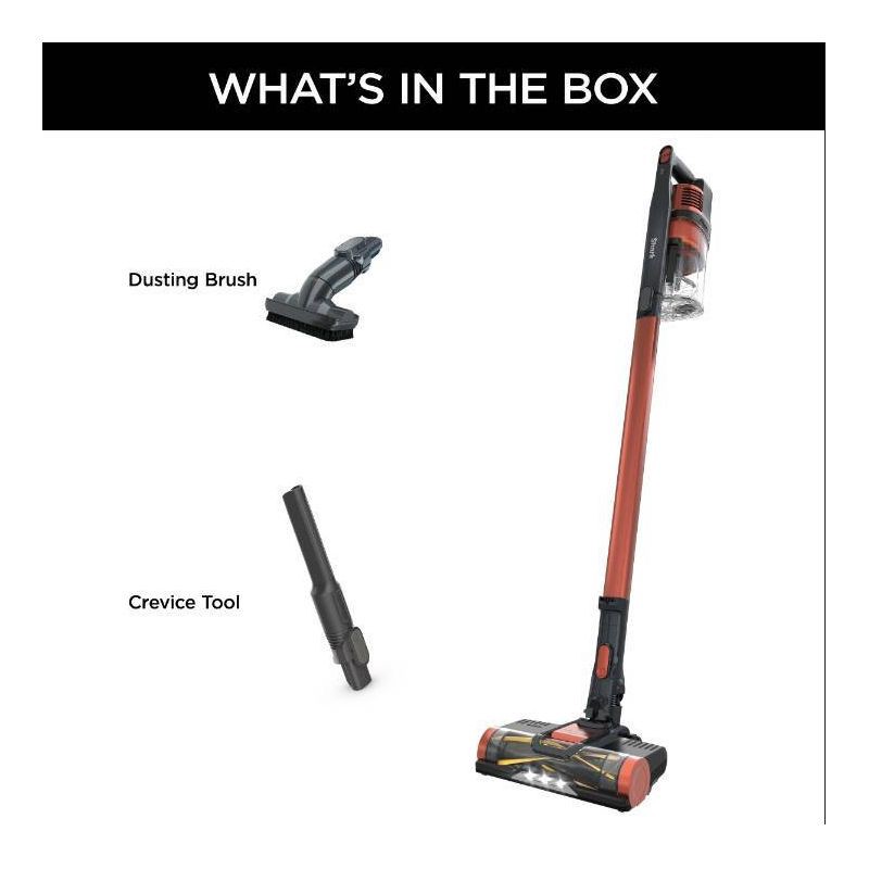 slide 15 of 21, Shark Pet Pro Cordless Stick Vacuum - Orange IZ142: Lightweight, Bagless, Self-Cleaning Brushroll, Pet Hair Tool, 40 Min Run Time, 1 ct