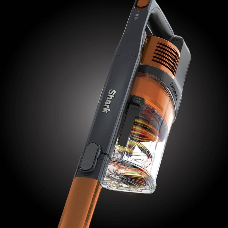 slide 18 of 21, Shark Pet Pro Cordless Stick Vacuum - Orange IZ142: Lightweight, Bagless, Self-Cleaning Brushroll, Pet Hair Tool, 40 Min Run Time, 1 ct