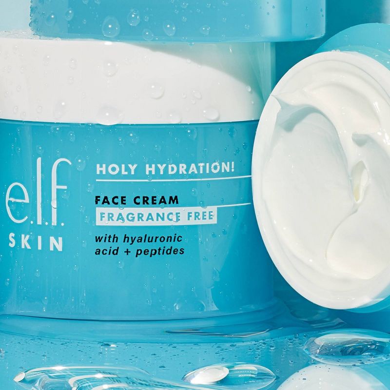 slide 6 of 9, e.l.f. Holy Hydration Face Cream Fragrance Free - 1.8oz, 1.8 oz