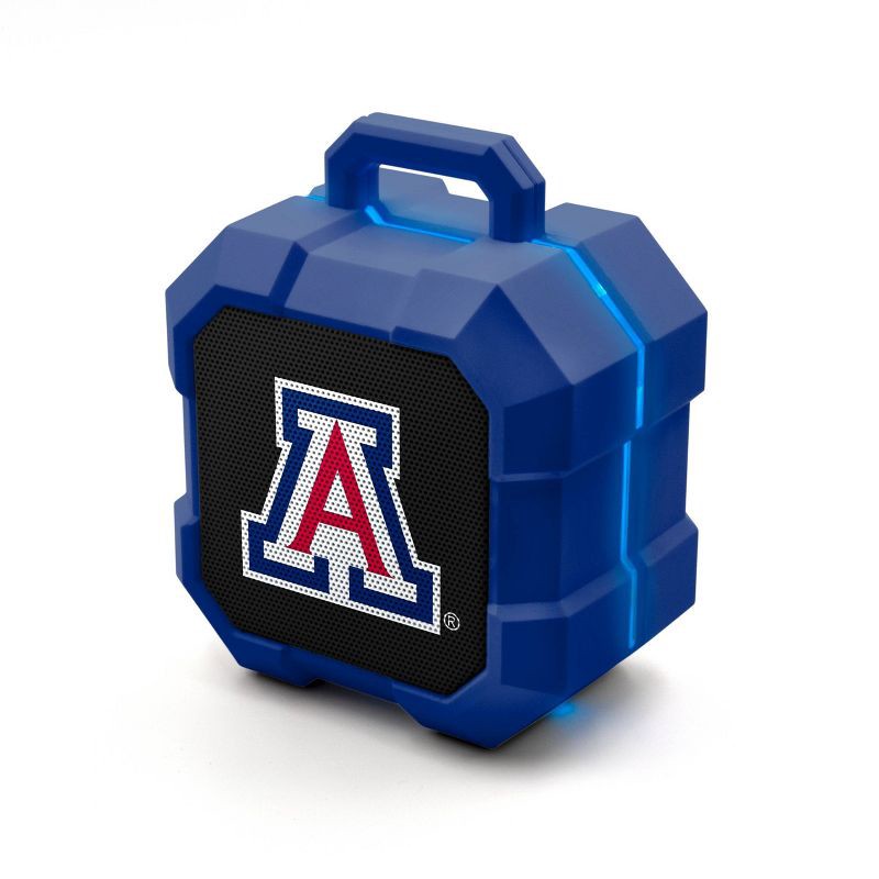 slide 1 of 3, NCAA Arizona Wildcats LED Shock Box Bluetooth Speaker, 1 ct