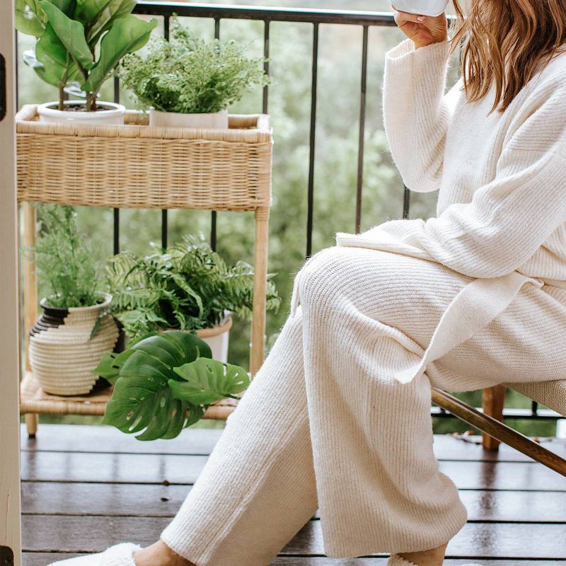 slide 4 of 4, Lumarco Woven Bench Natural - Threshold™, 1 ct