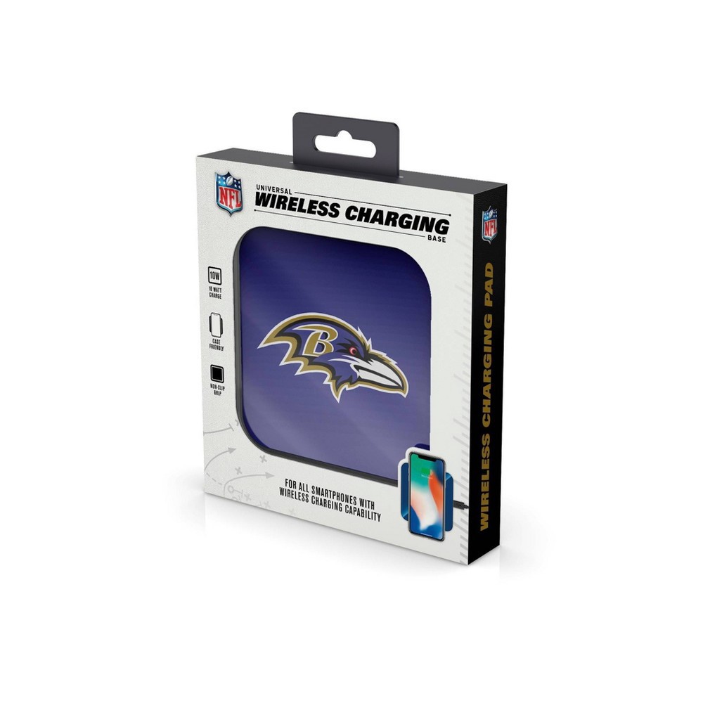 slide 2 of 3, NFL Baltimore Ravens Wireless Charging Pad, 1 ct