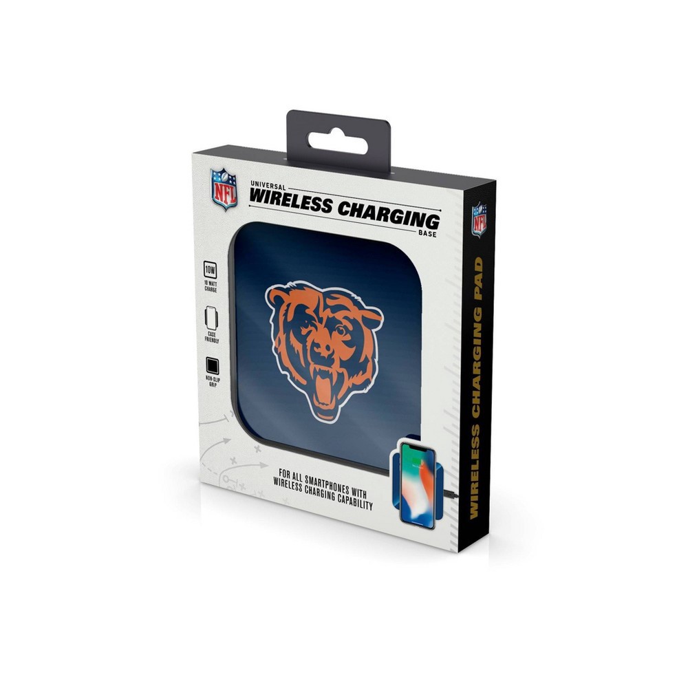 slide 2 of 3, NFL Chicago Bears Wireless Charging Pad, 1 ct