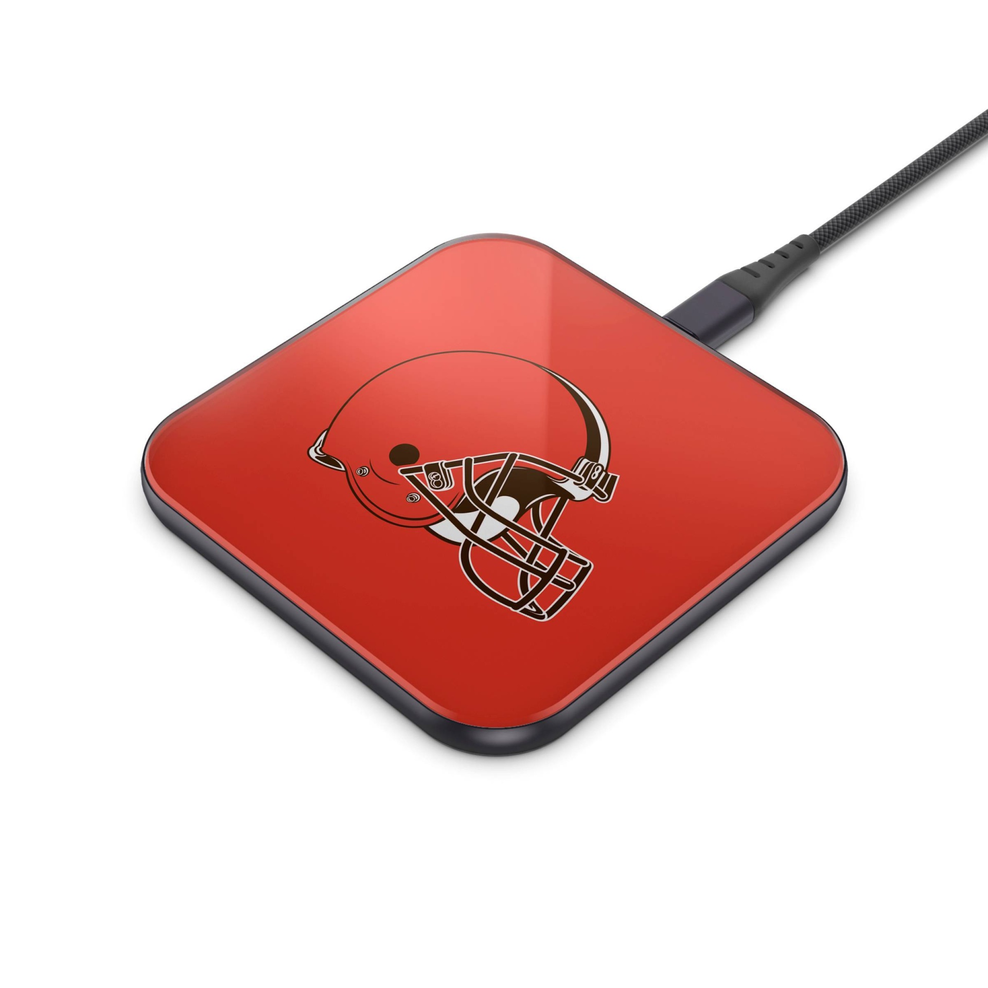 slide 1 of 3, NFL Cleveland Browns Wireless Charging Pad, 1 ct