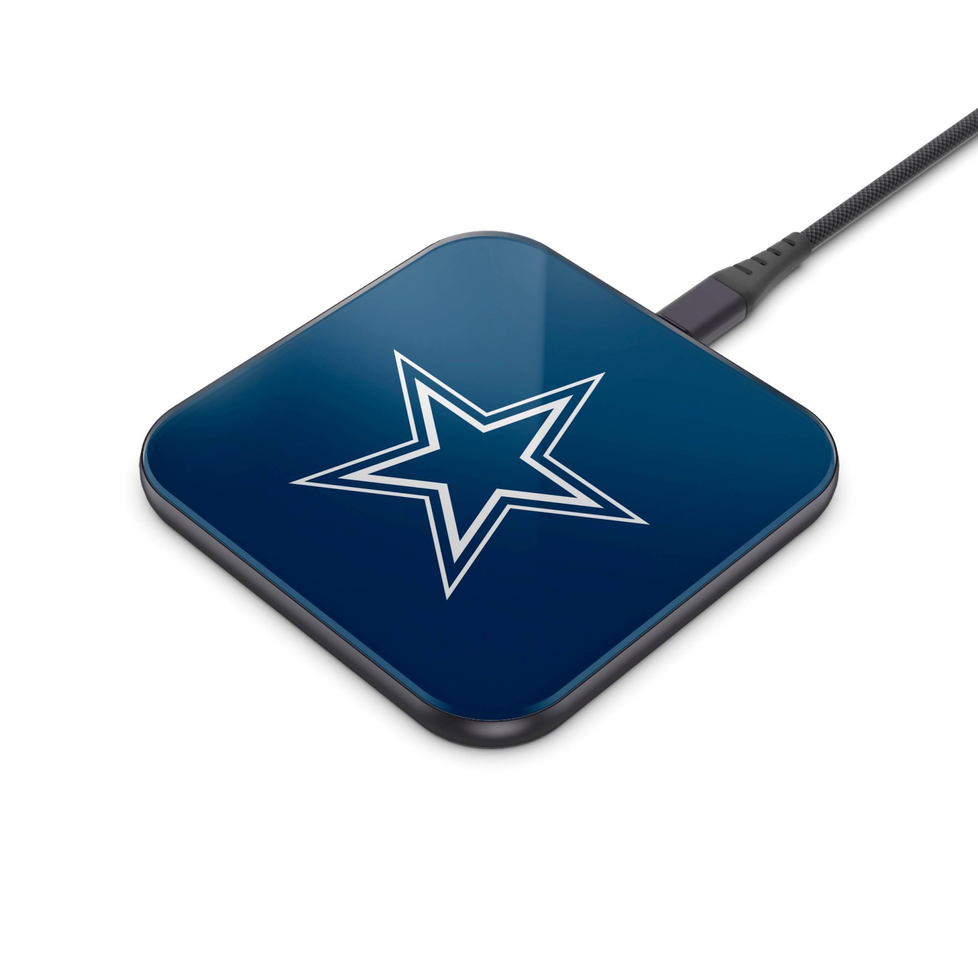 slide 1 of 3, NFL Dallas Cowboys Wireless Charging Pad, 1 ct