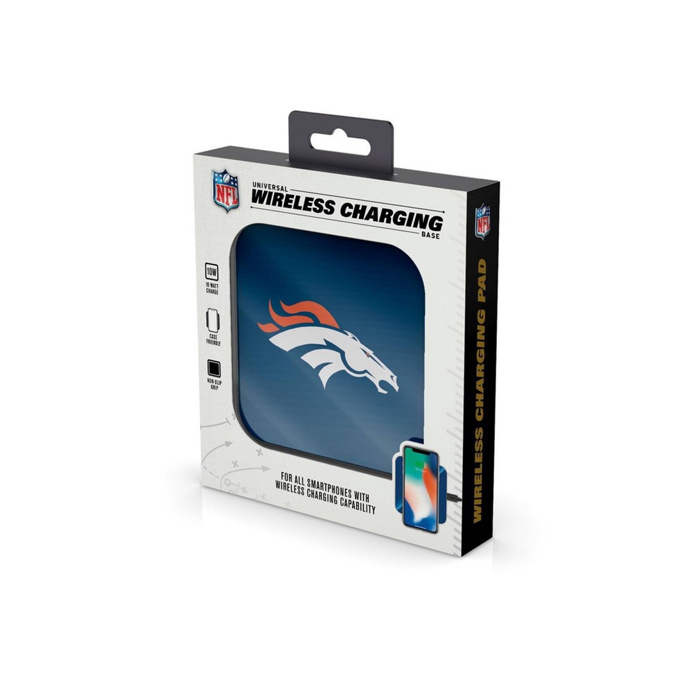 slide 2 of 3, NFL Denver Broncos Wireless Charging Pad, 1 ct