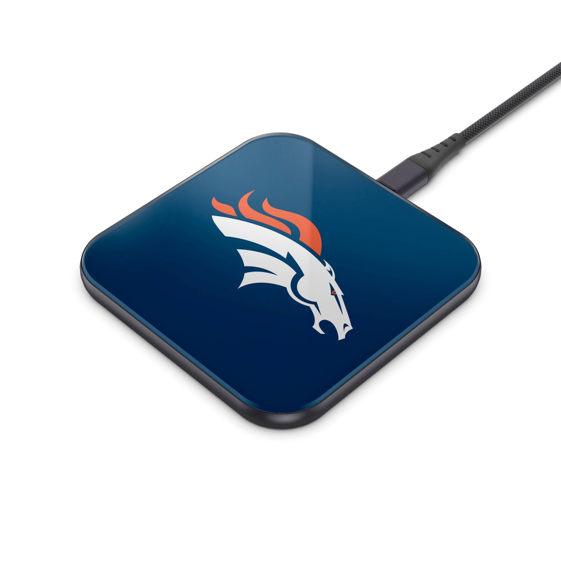 slide 1 of 3, NFL Denver Broncos Wireless Charging Pad, 1 ct