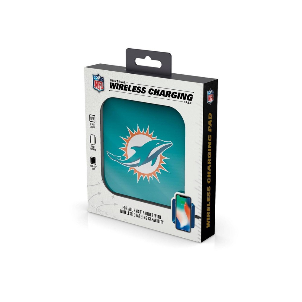 slide 2 of 3, NFL Miami Dolphins Wireless Charging Pad, 1 ct