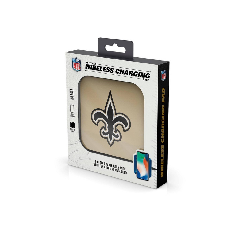 slide 2 of 3, NFL New Orleans Saints Wireless Charging Pad, 1 ct