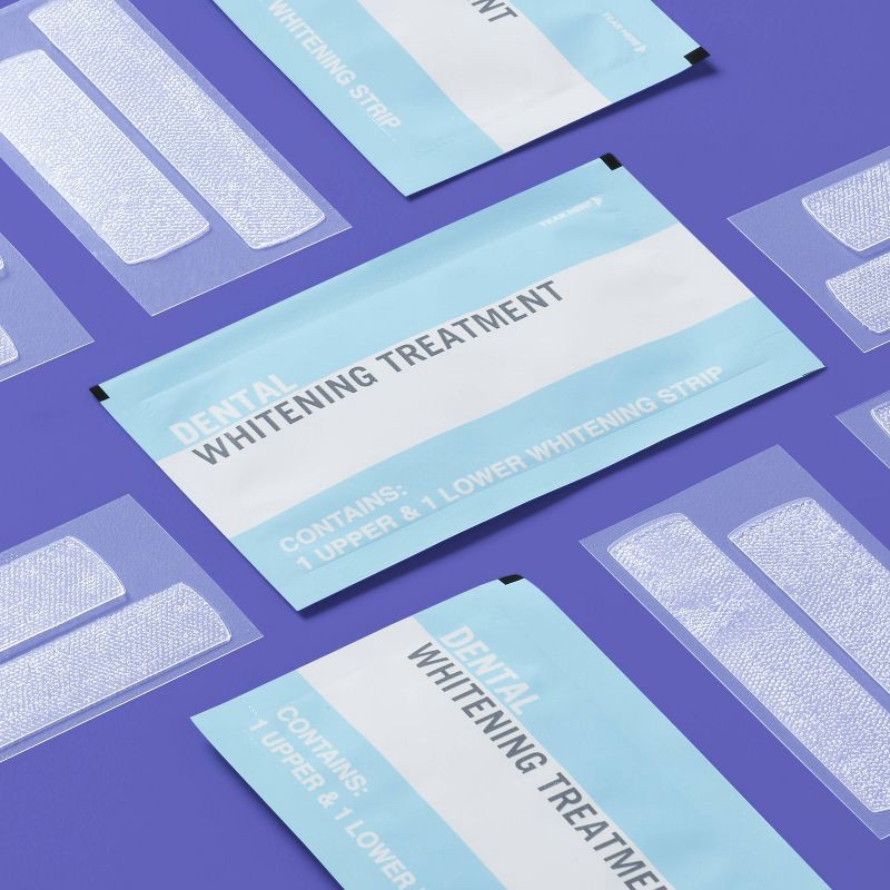 slide 2 of 3, 10-Day Brilliant White Whitening Strips - up&up™, 1 ct