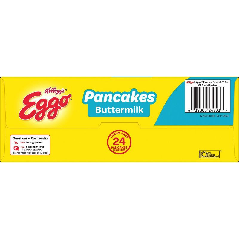 slide 5 of 6, Eggo Frozen Buttermilk Pancakes - 29.6oz/24ct, 29.6 oz, 24 ct