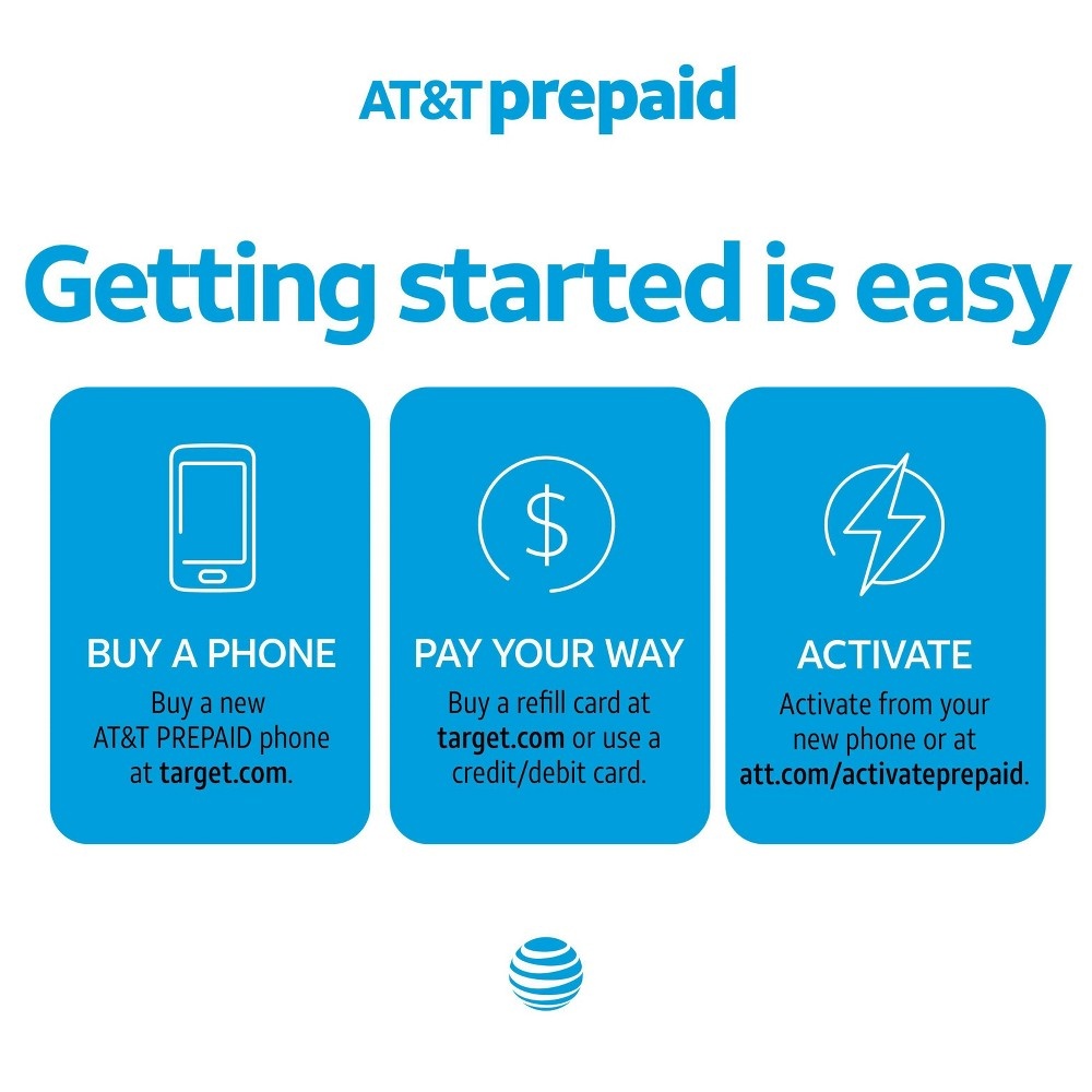 slide 6 of 10, TCL AT&T Prepaid Alcatel SMARTFLIP Phone (4GB) - Black, 1 ct