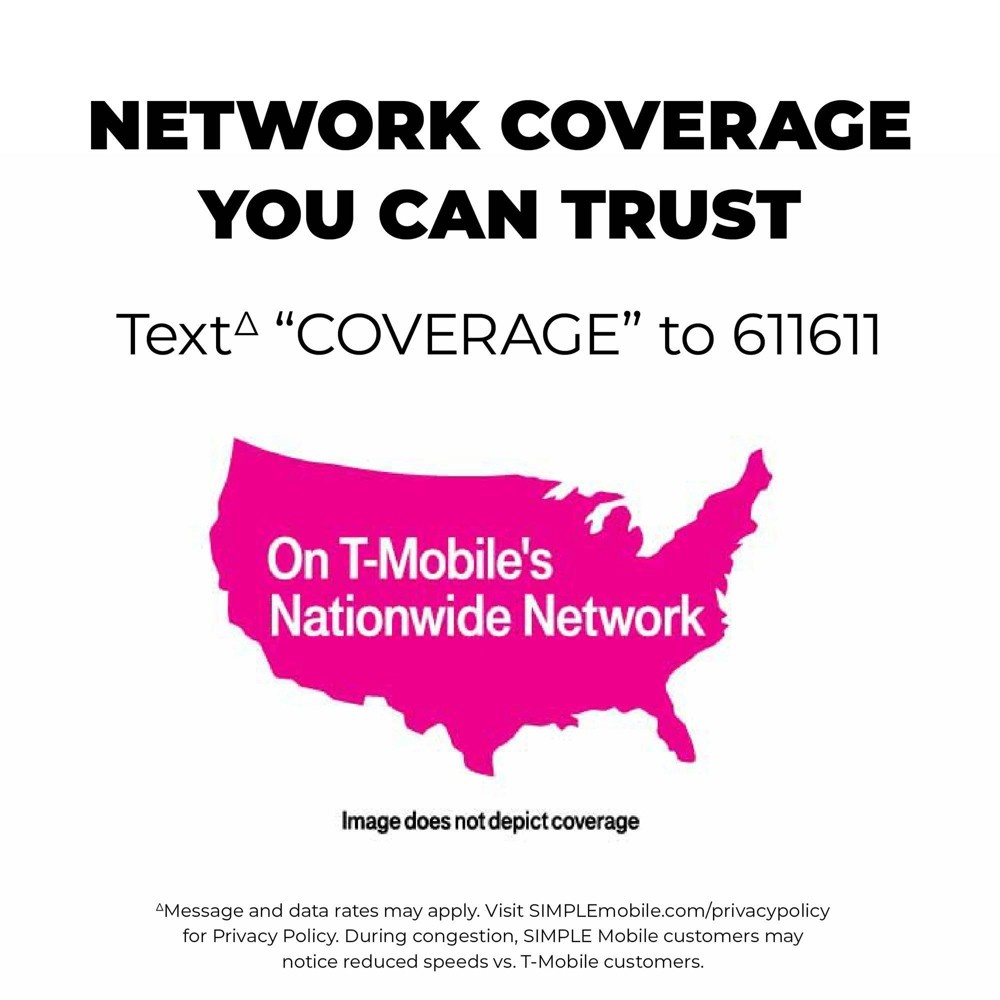 slide 8 of 11, Simple Mobile Prepaid LG Journey (16GB) - Black, 1 ct