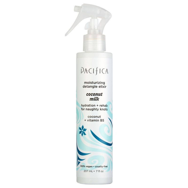 slide 1 of 10, Pacifica Coconut Milk Leave on Detangling and Repair Spray - 7 fl oz, 7 fl oz