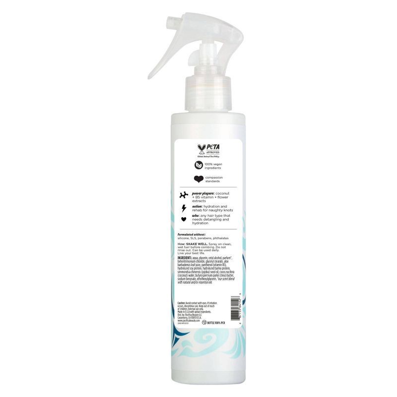 slide 9 of 10, Pacifica Coconut Milk Leave on Detangling and Repair Spray - 7 fl oz, 7 fl oz