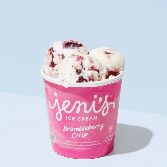 Jeni's Brambleberry Crisp Ice Cream 16 fl oz | Shipt