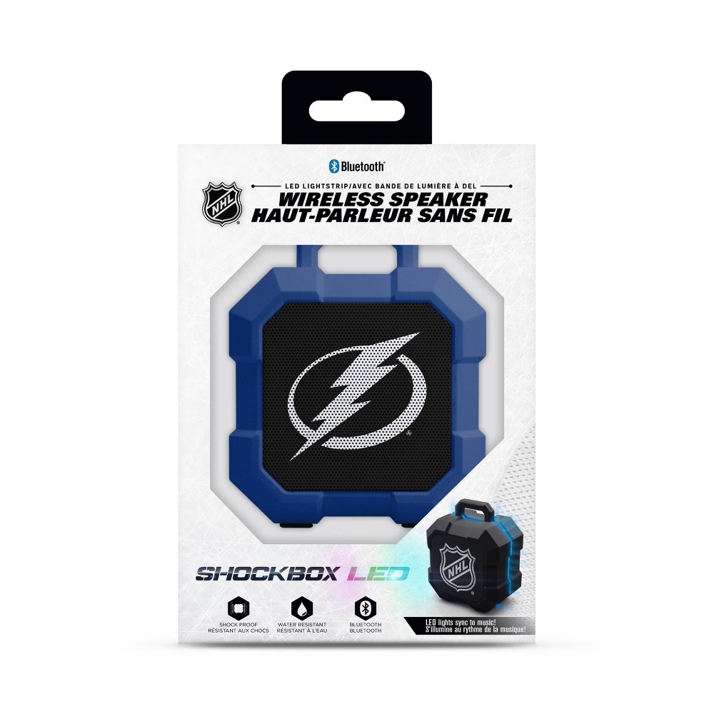 slide 2 of 3, NHL Tampa Bay Lightning LED Shock Box Speaker, 1 ct