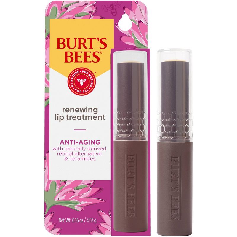 slide 2 of 13, Burt's Bees Renewing Lip Treatment - 0.16oz, 0.16 oz