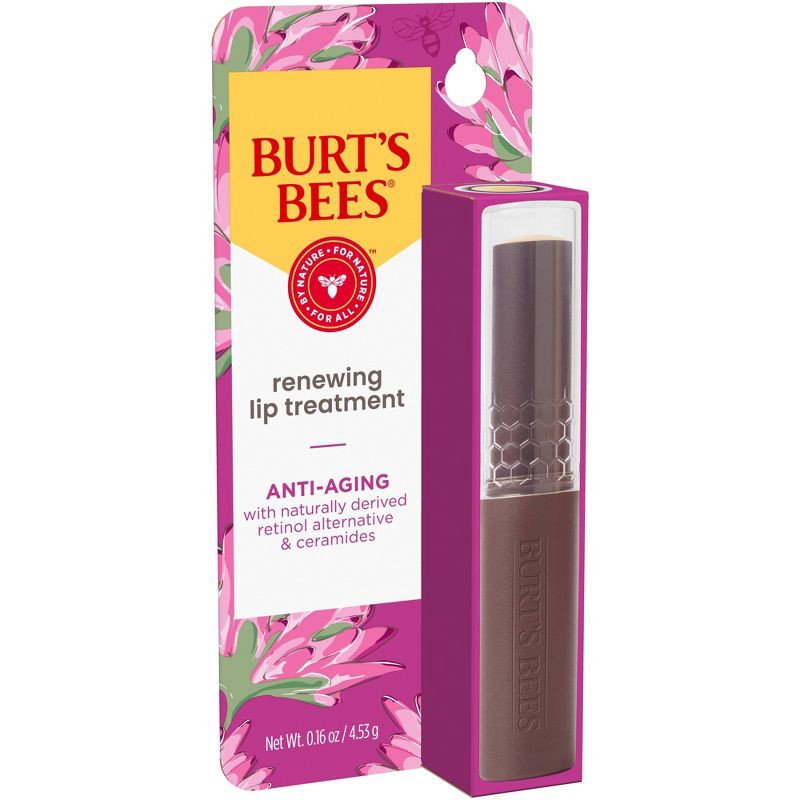 slide 7 of 13, Burt's Bees Renewing Lip Treatment - 0.16oz, 0.16 oz