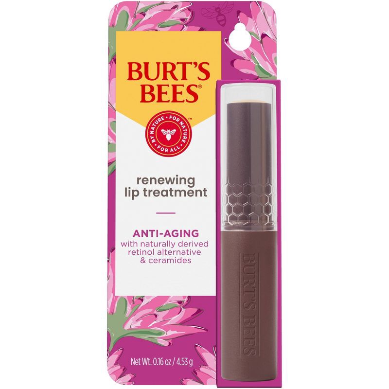 slide 8 of 13, Burt's Bees Renewing Lip Treatment - 0.16oz, 0.16 oz