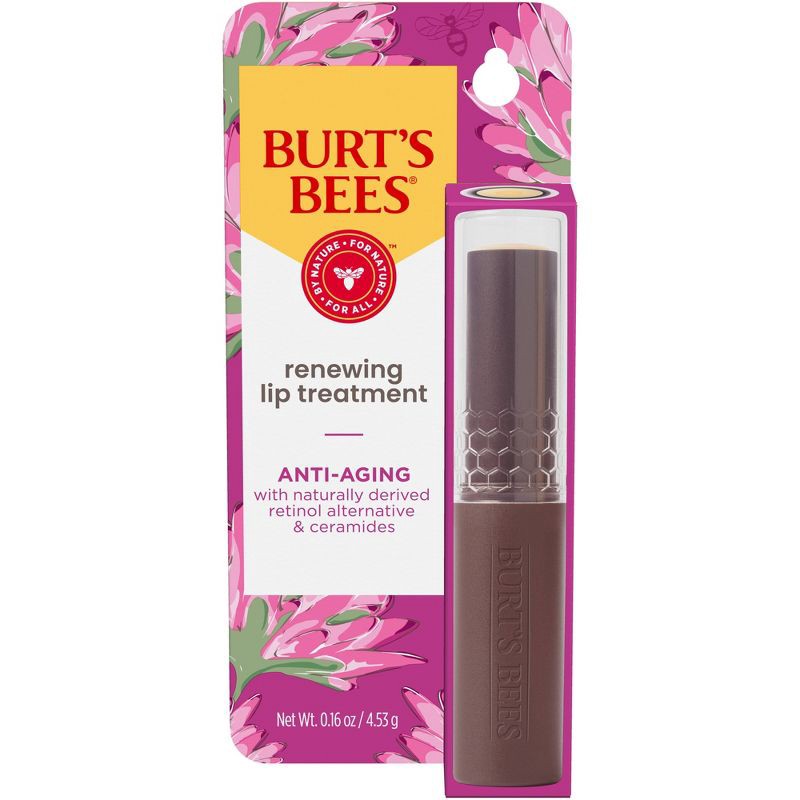 slide 1 of 13, Burt's Bees Renewing Lip Treatment - 0.16oz, 0.16 oz