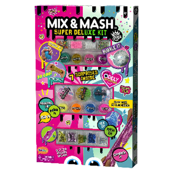 Compound Kings Mix and Mash Deluxe Slime Kit Caddy With Storage and 2lbs 32  Ozs for sale online