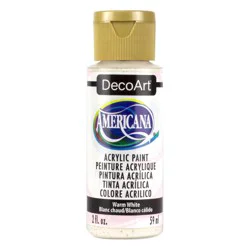Deco Art Americana Acrylic Paint Warm White 2 Oz