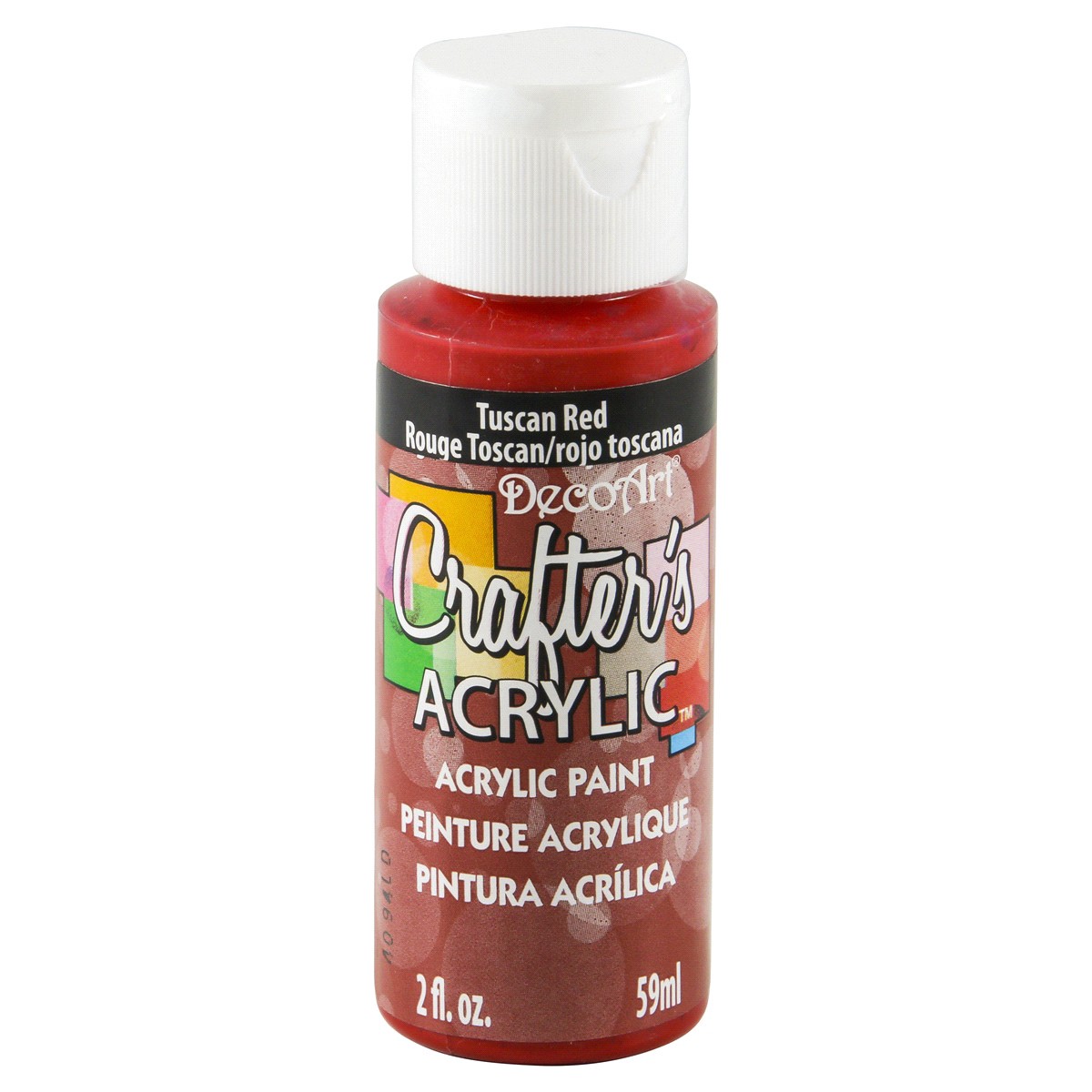 slide 1 of 1, Deco Art Crafters Acrylic 2oz Tuscan Red, 2 oz