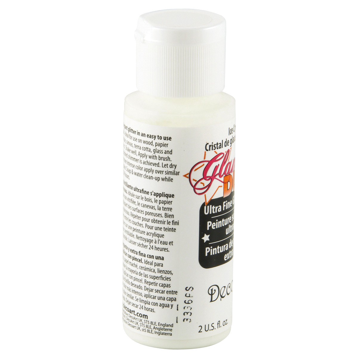 slide 5 of 13, Deco Art Glamour Dust Glitter Paint Ice Crystal, 2 oz